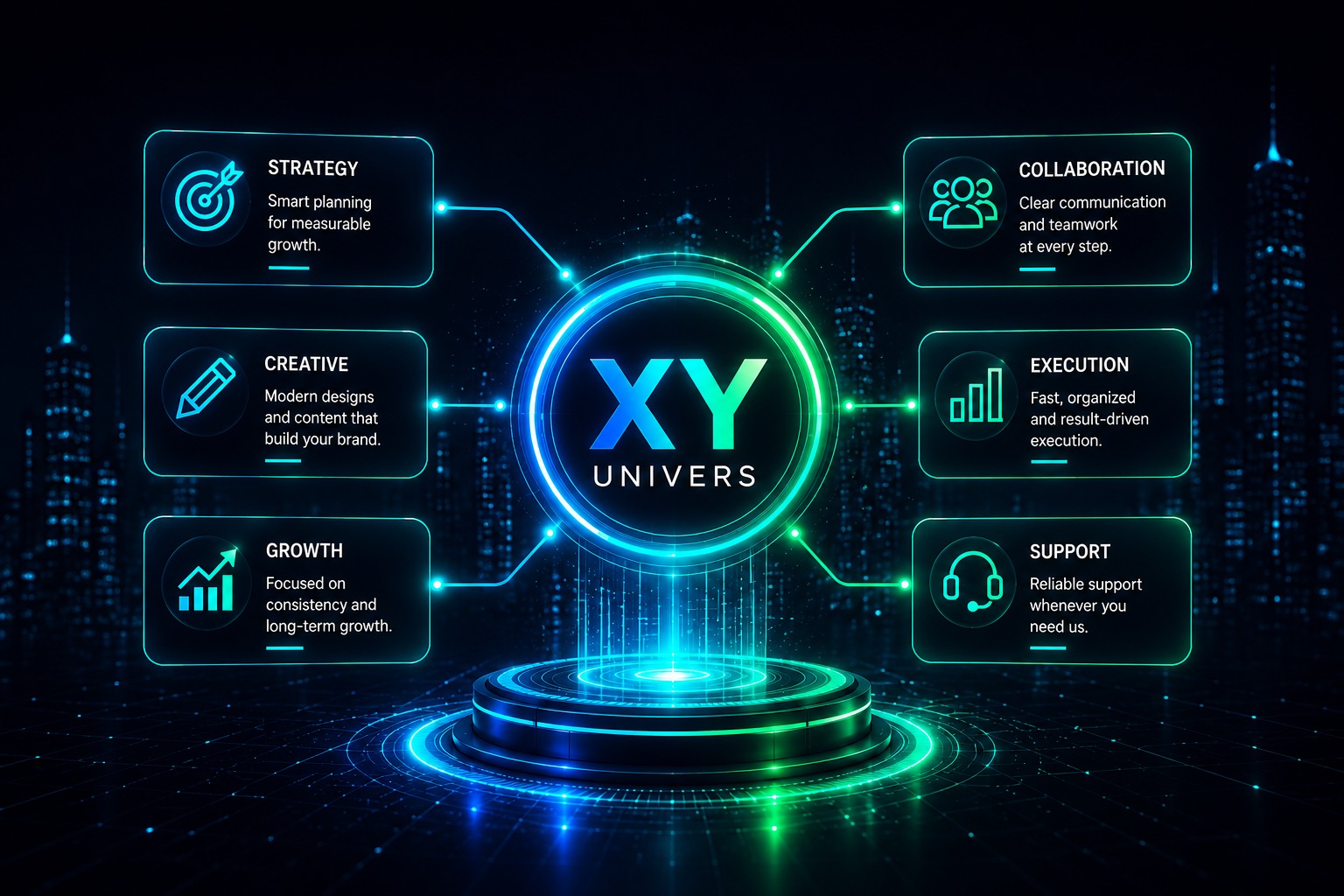 XY Univers Digital Workflow